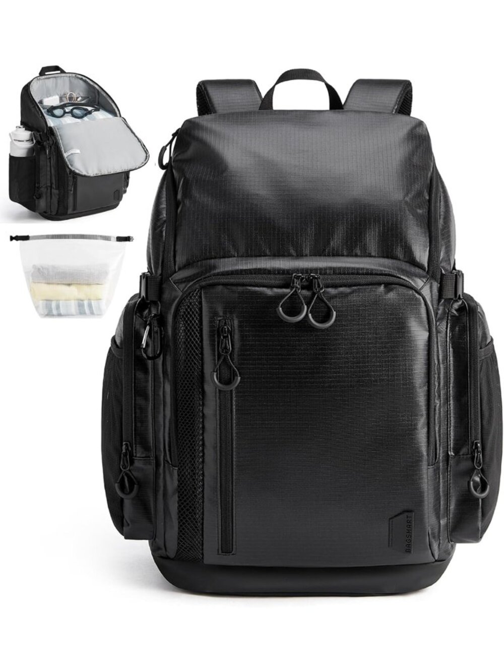 BAGSMART Gym Backpack for Men with Shoe Compartment for Multi-Sport